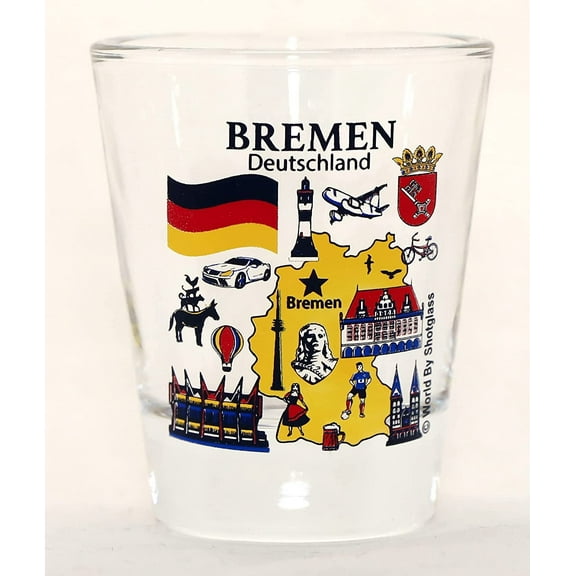 Bremen Germany Great German Cities Collection Shot Glass