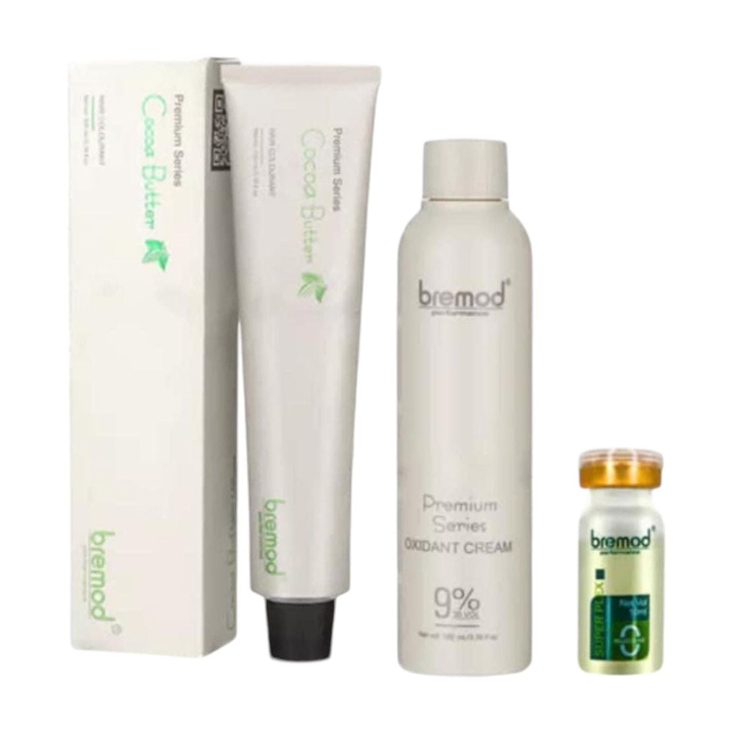 Bremod Premium Series Milk Tea Ash Hair Color Set