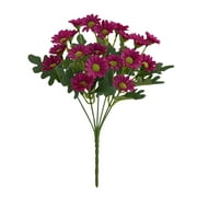 Brenberke Multicolor 21-Head Artificial Daisy Flower Bouquet - Home Decor Accent