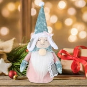Brenberke Telescopic Gift Snowman Decoration Light Holiday Xmas Gnomes Plush Decoration