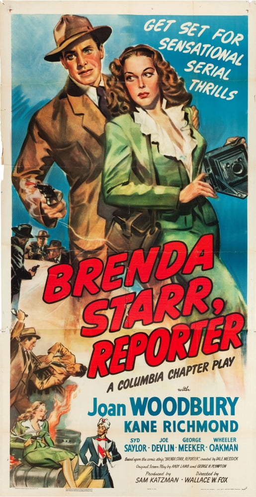 Brenda Starr Reporter Canvas Art - (11 x 17)