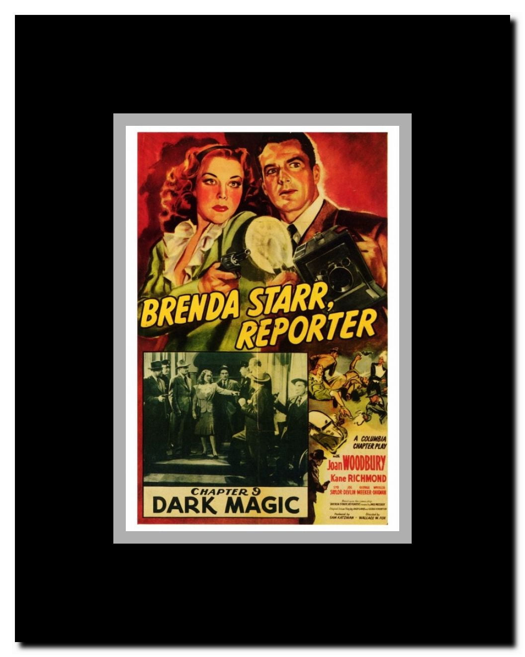 Brenda Starr Reporter Framed Movie Poster
