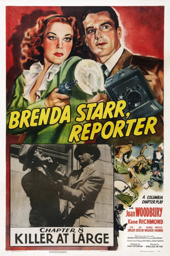 Brenda Starr Reporter U Canvas Art -  (24 x 36)