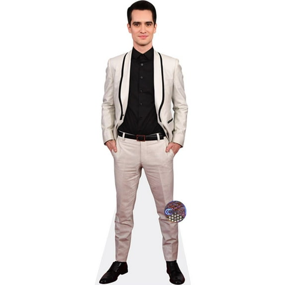 Brendon Urie (White Suit) Mini Cardboard Cutout Standee