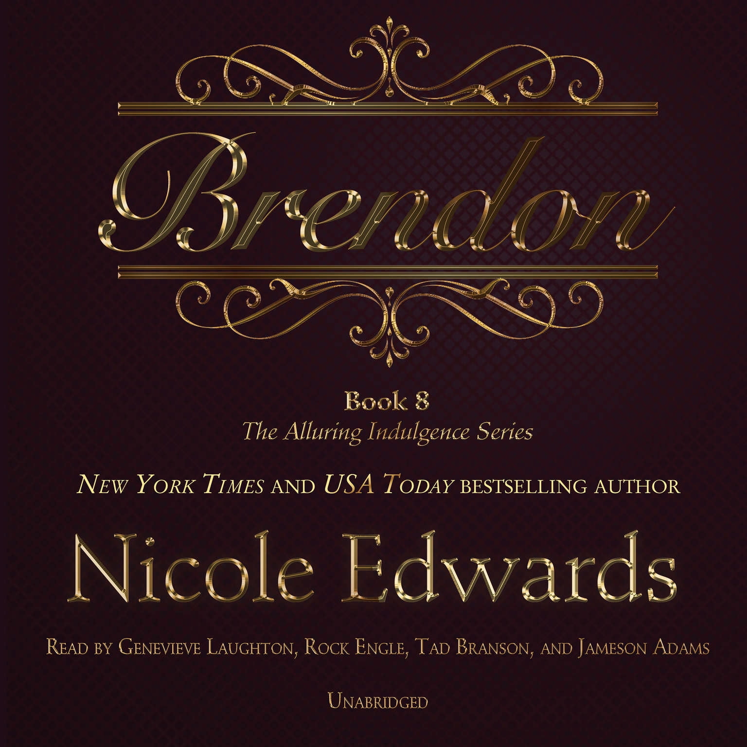 Pre-Owned - Brendon by Nicole Edwards Unabridged 2015 CD ISBN- 9781481527347