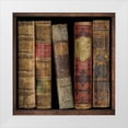 thumbnail image 1 of Brennan, Russell 12x12 White Modern Wood Framed Museum Art Print Titled - In The Library I, 1 of 4