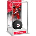 thumbnail image 1 of Brent Burns Carolina Hurricanes Deluxe Tall Hockey Puck Display Case, 1 of 1