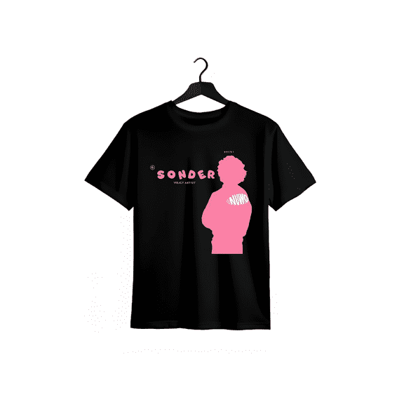 Brent Faiyazzz Pink Cute Sonder Rap Shirt Casual Crewneck Streetwear Menswear