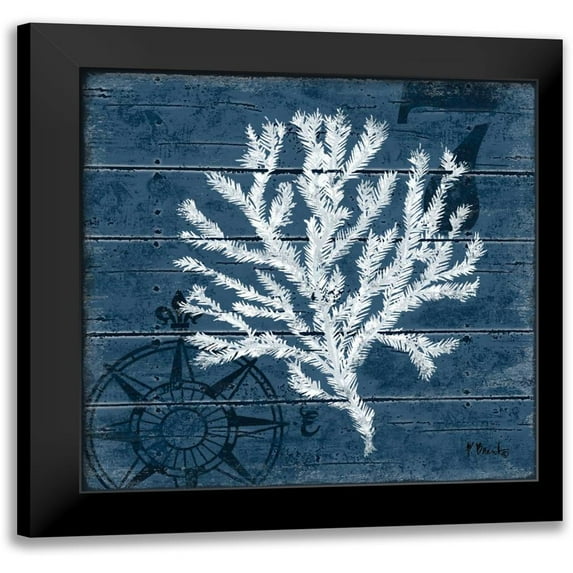 Brent, Paul 12x12 Black Modern Framed Museum Art Print Titled - Cape Coral IV