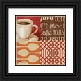thumbnail image 1 of Brent, Paul 12x12 Black Ornate Wood Framed with Double Matting Museum Art Print Titled - Java Collage II, 1 of 4
