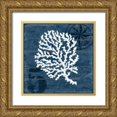 thumbnail image 1 of Brent, Paul 12x12 Gold Ornate Wood Framed with Double Matting Museum Art Print Titled - Cape Coral II, 1 of 4
