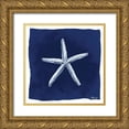thumbnail image 1 of Brent, Paul 12x12 Gold Ornate Wood Framed with Double Matting Museum Art Print Titled - Dark Sea Ii, 1 of 4