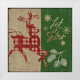 thumbnail image 1 of Brent, Paul 12x12 White Modern Wood Framed Museum Art Print Titled - Tartan Holiday II, 1 of 4