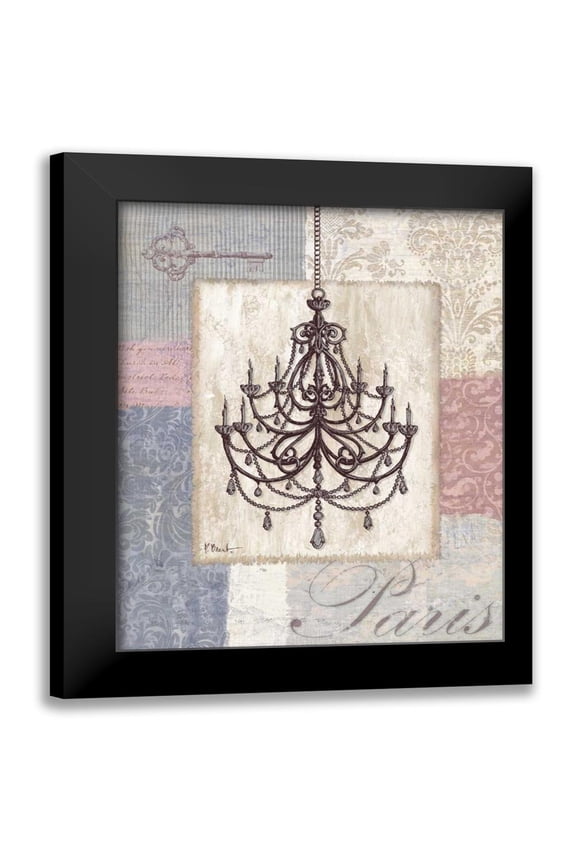 Brent, Paul 12x14 Black Modern Framed Museum Art Print Titled - Boutique de Paris II