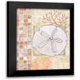 thumbnail image 1 of Brent, Paul 12x14 Black Modern Framed Museum Art Print Titled - Mosaic Shell Collage IV, 1 of 5