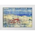 thumbnail image 1 of Brent, Paul 14x11 White Modern Wood Framed Museum Art Print Titled - Red Beach Cruiser, 1 of 4