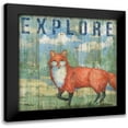 thumbnail image 1 of Brent, Paul 15x15 Black Modern Framed Museum Art Print Titled - Adventure Lodge II, 1 of 5