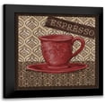 thumbnail image 1 of Brent, Paul 15x15 Black Modern Framed Museum Art Print Titled - Barista II, 1 of 5