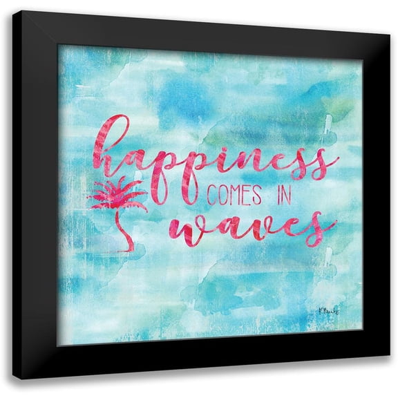 Brent, Paul 15x15 Black Modern Framed Museum Art Print Titled - Beach Inspiration I