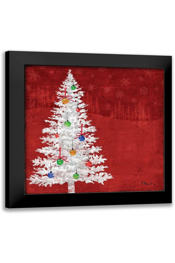 Brent, Paul 15x15 Black Modern Framed Museum Art Print Titled - Woodland Holiday V