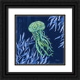 thumbnail image 1 of Brent, Paul 15x15 Black Ornate Wood Framed with Double Matting Museum Art Print Titled - Bondi Sealife I, 1 of 4