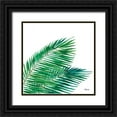 thumbnail image 1 of Brent, Paul 15x15 Black Ornate Wood Framed with Double Matting Museum Art Print Titled - Palm Fronds I, 1 of 4