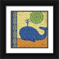 thumbnail image 1 of Brent, Paul 15x15 Black Ornate Wood Framed with Double Matting Museum Art Print Titled - Sanctuary Bay II, 1 of 4