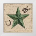 thumbnail image 1 of Brent, Paul 15x15 White Modern Wood Framed Museum Art Print Titled - Bandana Barn Star III, 1 of 4