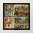 thumbnail image 1 of Brent, Paul 15x15 White Modern Wood Framed Museum Art Print Titled - L is for Lodge, 1 of 4