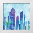 thumbnail image 1 of Brent, Paul 15x15 White Modern Wood Framed Museum Art Print Titled - Manhattan I, 1 of 4