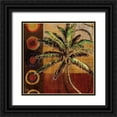 thumbnail image 1 of Brent, Paul 20x20 Black Ornate Wood Framed with Double Matting Museum Art Print Titled - Contemporary Palm I, 1 of 4