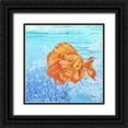thumbnail image 1 of Brent, Paul 20x20 Black Ornate Wood Framed with Double Matting Museum Art Print Titled - Thai Betta Fish I, 1 of 4