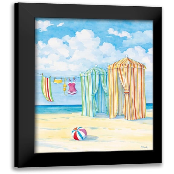 Brent, Paul 20x24 Black Modern Framed Museum Art Print Titled - Oceanside II