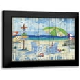 thumbnail image 1 of Brent, Paul 24x19 Black Modern Framed Museum Art Print Titled - Beach Signs I, 1 of 5