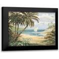 thumbnail image 1 of Brent, Paul 24x20 Black Modern Framed Museum Art Print Titled - Palm Bay, 1 of 5