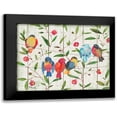 thumbnail image 1 of Brent, Paul 24x20 Black Modern Framed Museum Art Print Titled - Perched Birds, 1 of 5