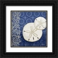 thumbnail image 1 of Brent, Paul 26x26 Black Ornate Wood Framed with Double Matting Museum Art Print Titled - Deep Blue Sea I, 1 of 4