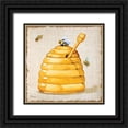 thumbnail image 1 of Brent, Paul 26x26 Black Ornate Wood Framed with Double Matting Museum Art Print Titled - Honey Pot II, 1 of 4
