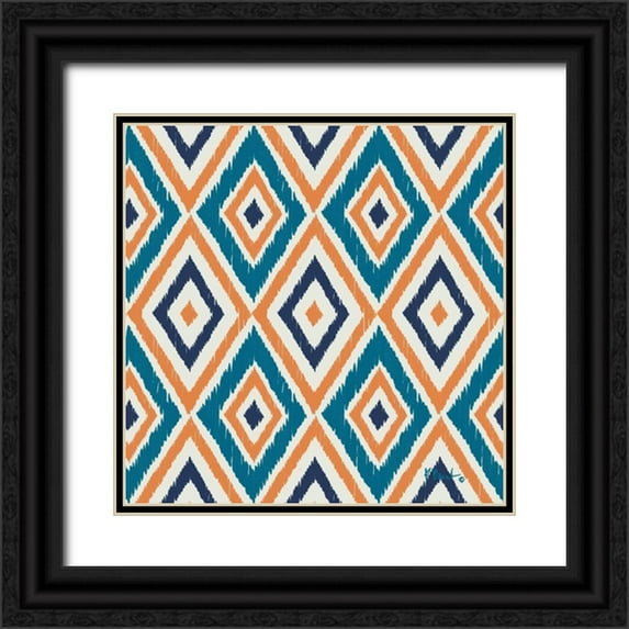 Brent, Paul 26x26 Black Ornate Wood Framed with Double Matting Museum Art Print Titled - Shelton Repeat I