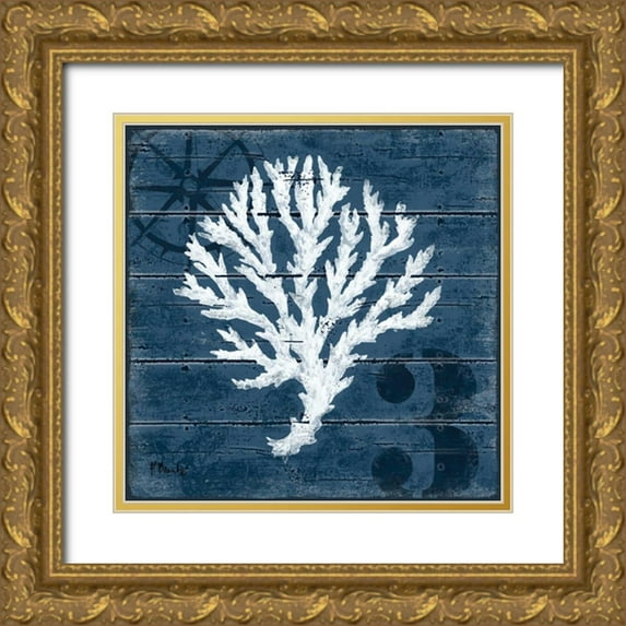 Brent, Paul 26x26 Gold Ornate Wood Framed with Double Matting Museum Art Print Titled - Cape Coral III
