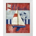 thumbnail image 1 of Brent, Paul 26x32 White Modern Wood Framed Museum Art Print Titled - Maritime Boat I, 1 of 4