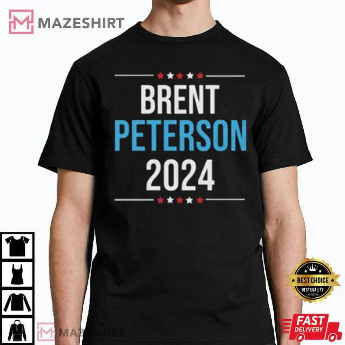 Brent Peterson 2024, Presidential Race Vote 2024 Election Day Men T