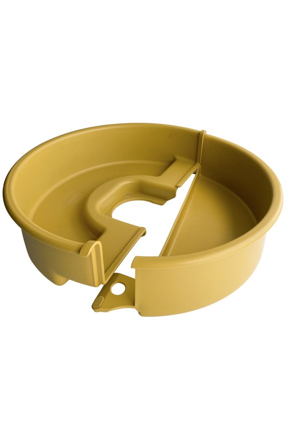 Polyethylene Splash Pan for All Brent Potters Wheels, 17-1/2 x 4-1/2 Inches, Yellow