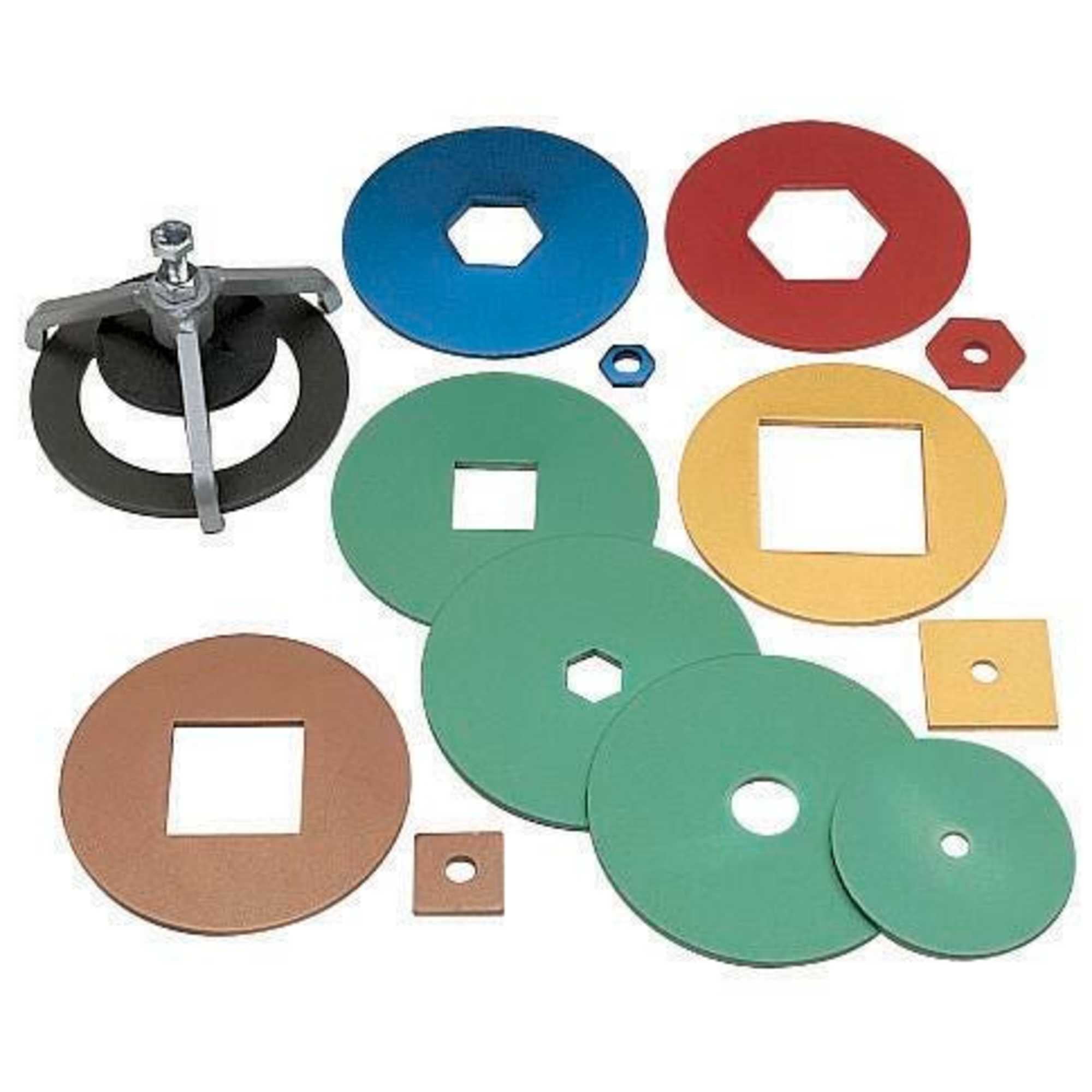 Brent Tube Die Set for Brent Hand Clay Extruder, Steel