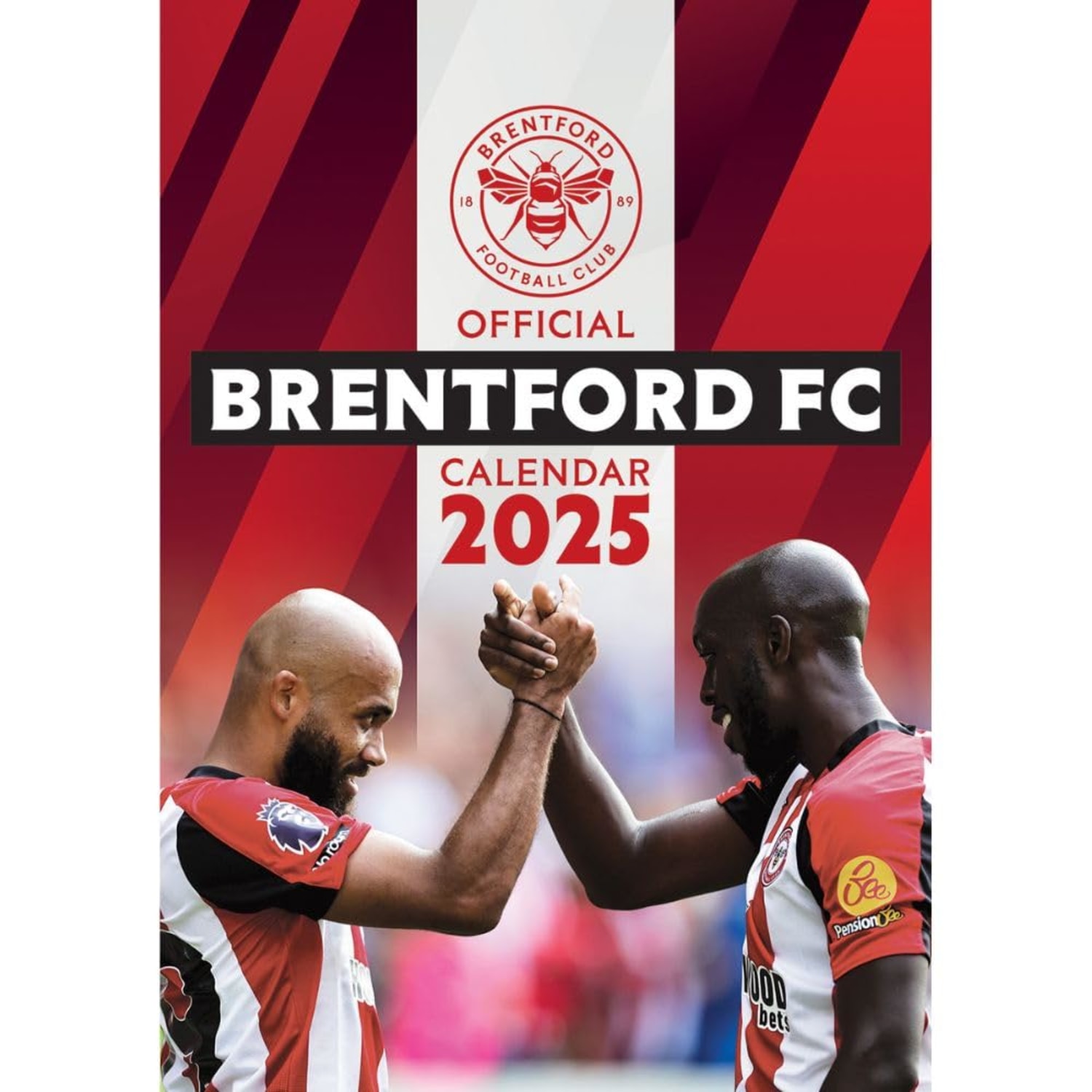 Brentford FC 2025 A3 Wall Calendar