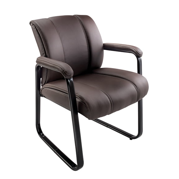 Brenton Studio Bellanca Guest Chair, Brown/Black