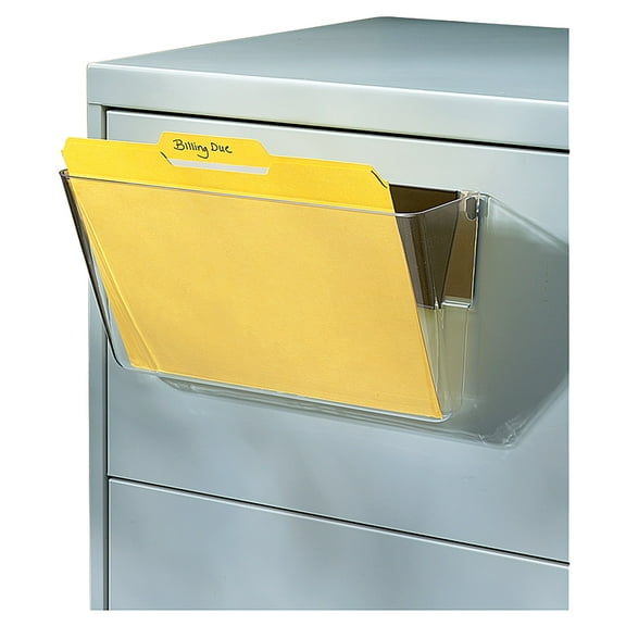 Brenton Studio Magnetic Wall Pocket, Letter Size, Clear, 59759