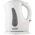 thumbnail image 1 of Brentwood 1.05-Qt. 900-Watt BPA-Free Cordless Electric Kettle, White, 1 of 6