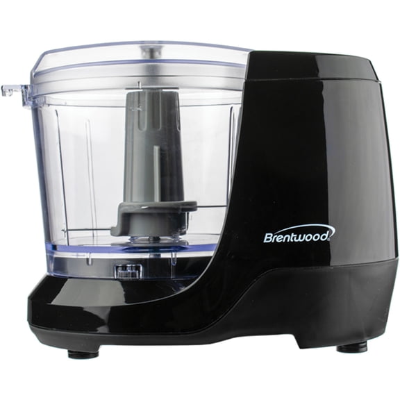 Brentwood 1.5-Cup Mini Food Chopper, Black
