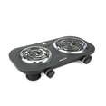 thumbnail image 1 of Brentwood 1,500-Watt Double Electric Burner (Black), 1 of 8